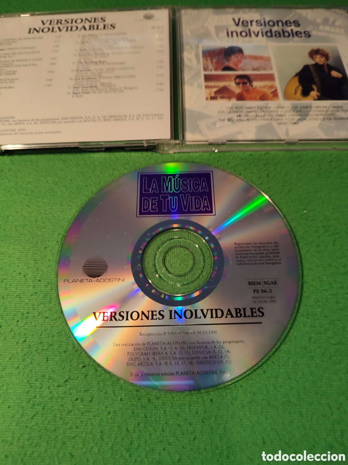 CDs de m&uacute;sica: Versiones inolvidables - Varios - Foto 2