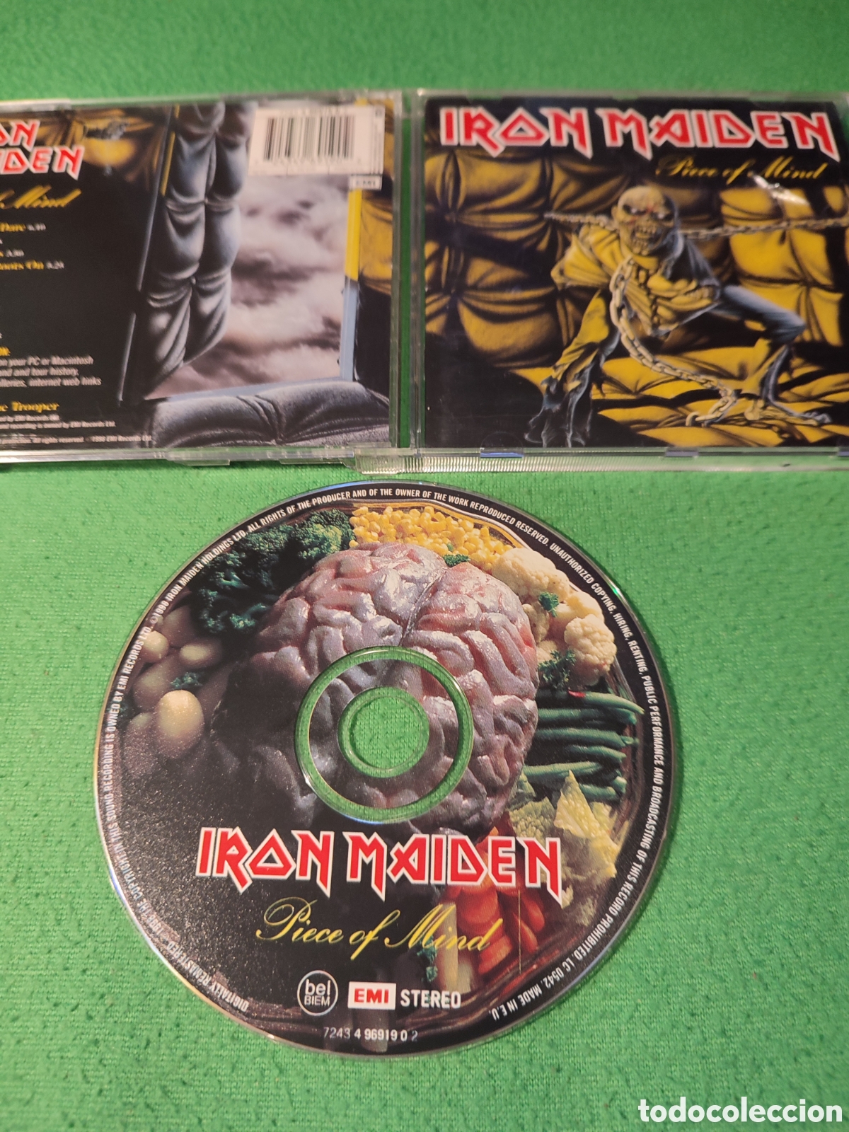 iron maiden. piece of mind. 1983 - Acquista Dischi LP di musica heavy metal  su todocoleccion