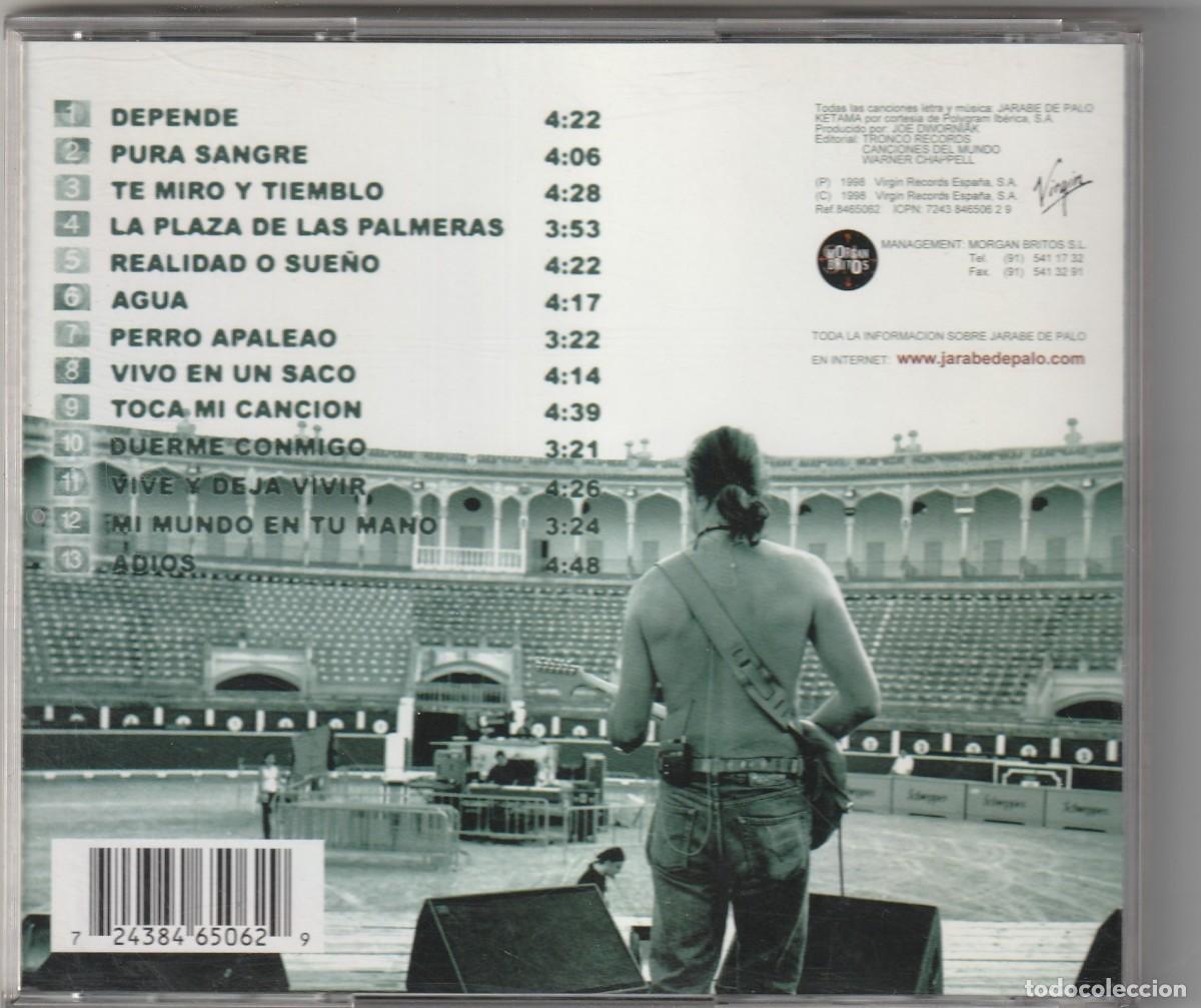 CDs de m&uacute;sica: JARABE DE PALO - DEPENDE (CD VIRGIN 1998) - Foto 2