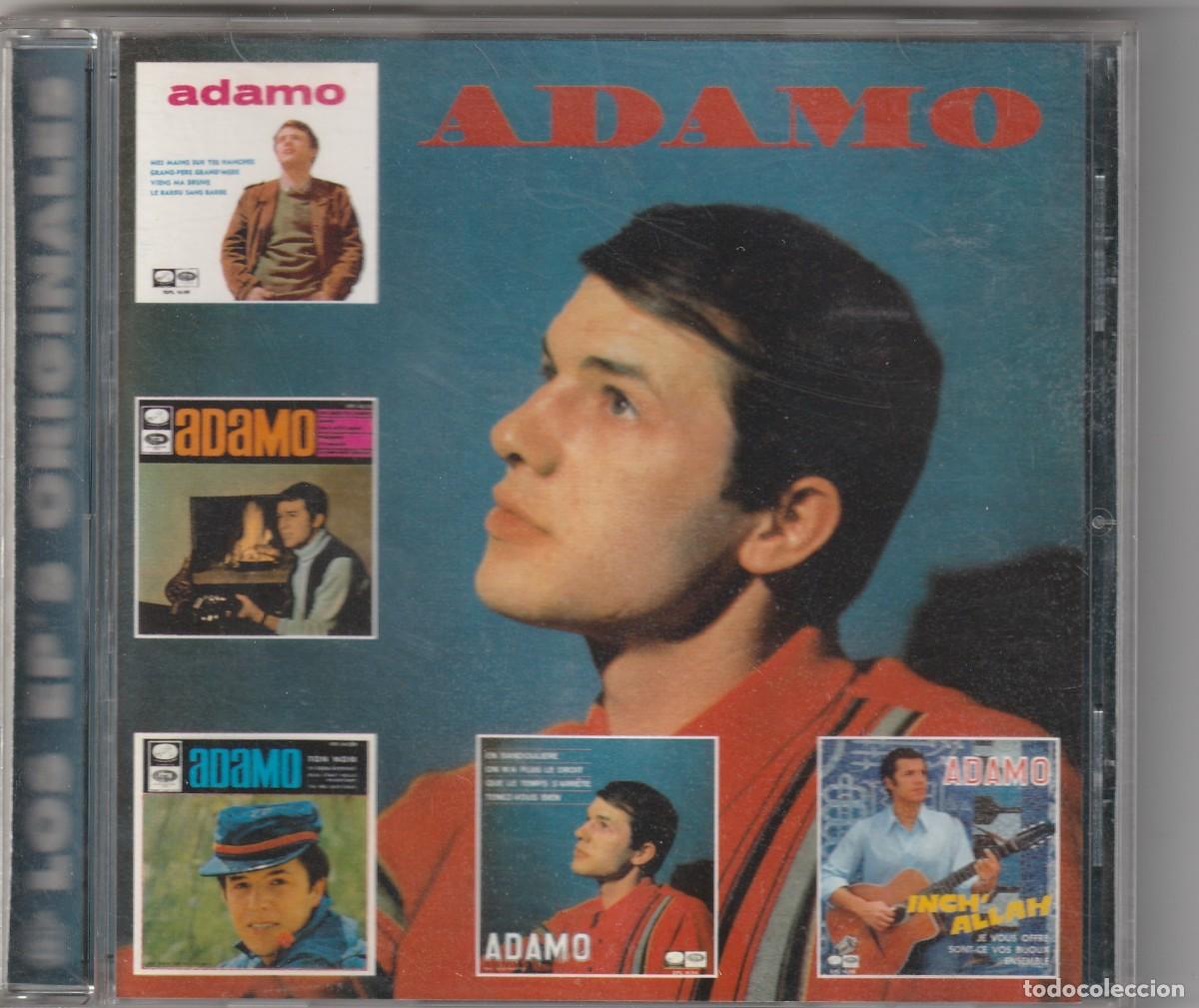 CDs de m&uacute;sica: ADAMO - LOS EPS ORIGINALES (CD HISPAVOX 1997) - Foto 1