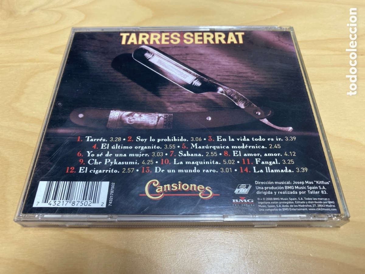 CDs de m&uacute;sica: Serrat - Cansiones - Foto 2