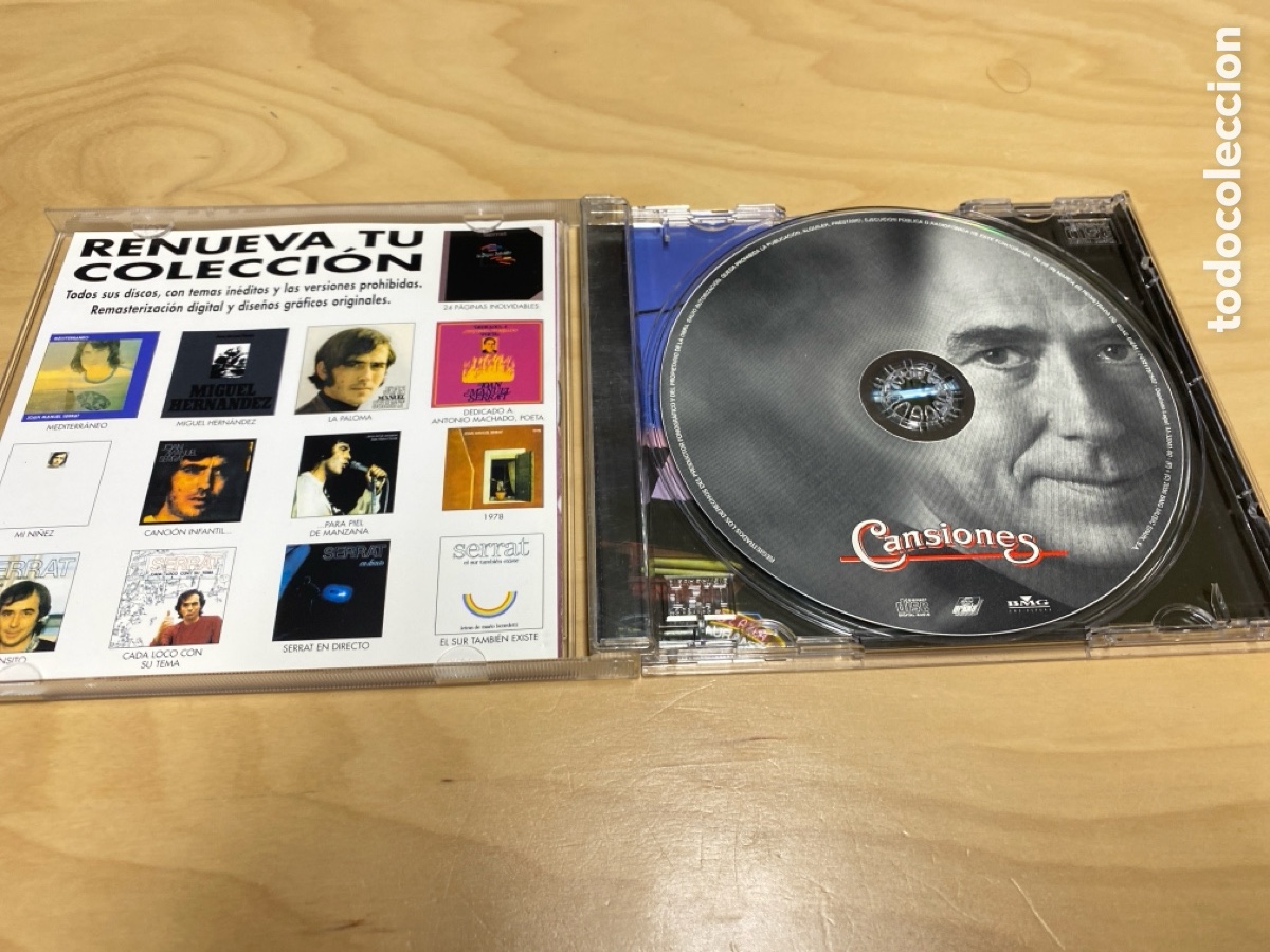 CDs de m&uacute;sica: Serrat - Cansiones - Foto 3