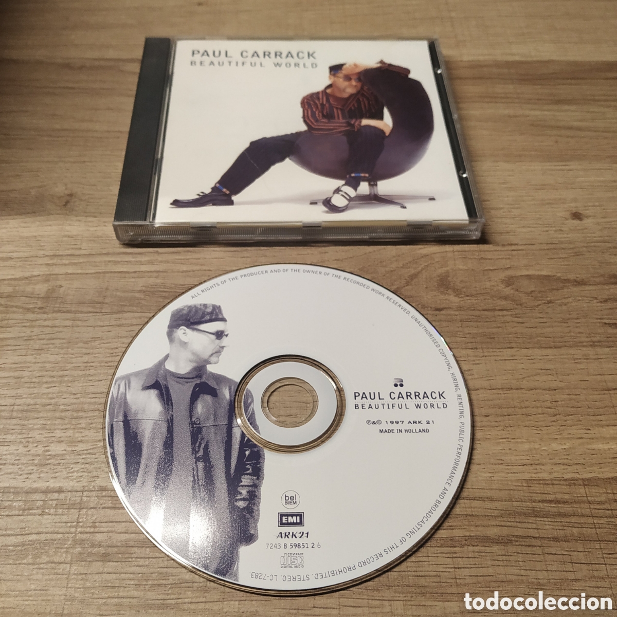 CDs de m&uacute;sica: Paul Carrack. CD Beautiful world - Foto 1