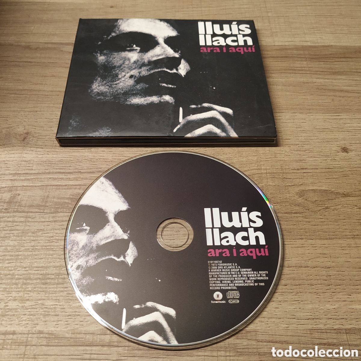 CDs de m&uacute;sica: Llu&iacute;s llach. Ara i aqu&iacute;. CD - Foto 1