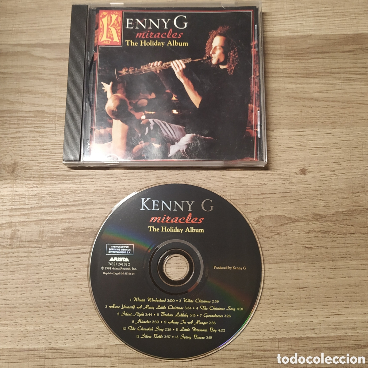 CDs de m&uacute;sica: Kenny G. Miracles CD - Foto 1