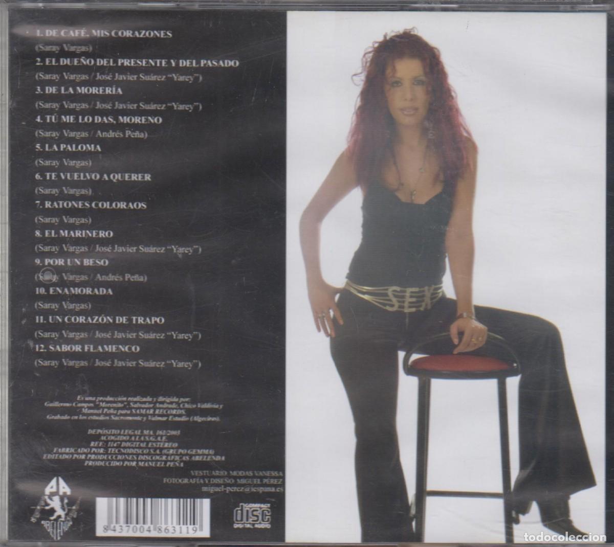 CDs de m&uacute;sica: Saray Vargas cd Hasta el cielo 2003 - Foto 2