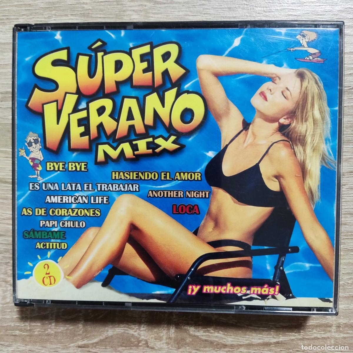 CDs de m&uacute;sica: CD DOBLE - 2 CD - SUPER VERANO MIX - BYE BYE, PAPICHULO, ANOTHER NIGHT - 2003 - Foto 1