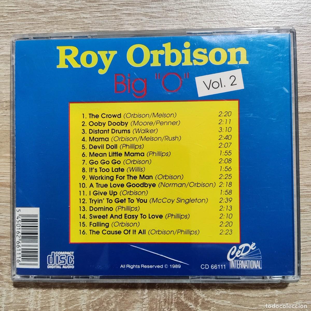 CDs de m&uacute;sica: CD - ROY ORBISON - BIG (O) VOL.2 - ROCK - Foto 2