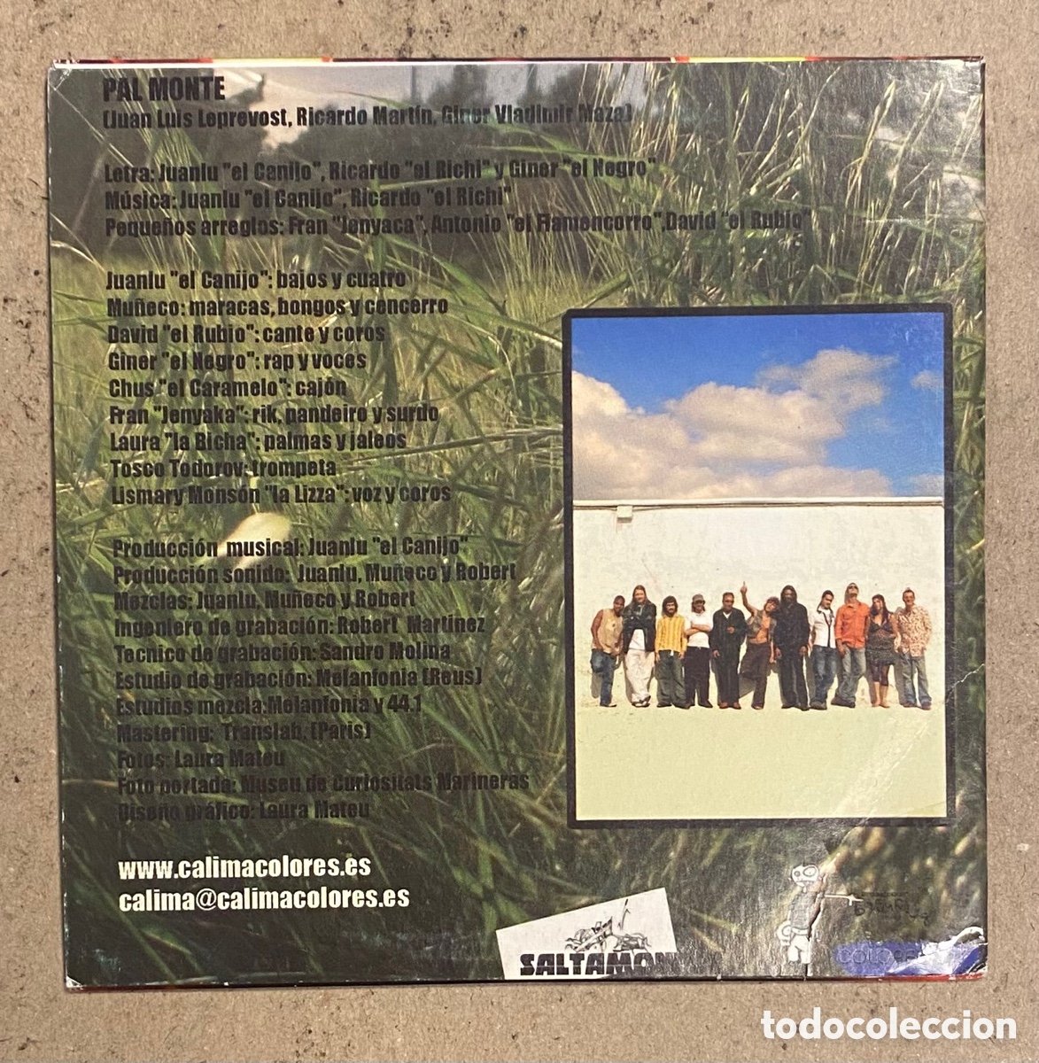 CDs de m&uacute;sica: CD. CALIMA &ldquo;PAL MONTE&rdquo; (COLORECORDS). - Foto 2