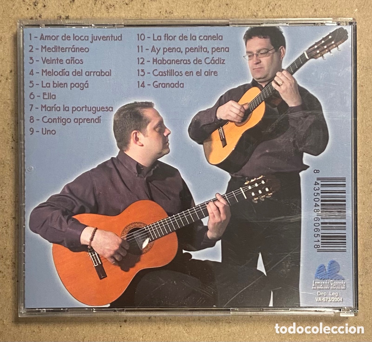 CDs de m&uacute;sica: CD. CARPE DIEM (ARMANDO RECORDS 2004). - Foto 2