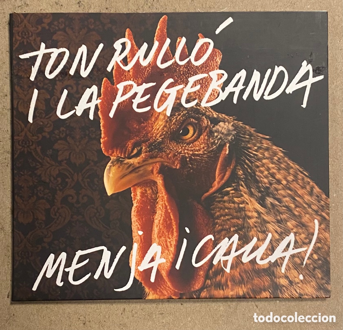 CDs de m&uacute;sica: CD DIGIPACK. TON RULL&Oacute; I LA PEGABANDA &ldquo;MENJA &iexcl;CALLA!&rdquo; (TEMPS RECORD 2009). - Foto 1