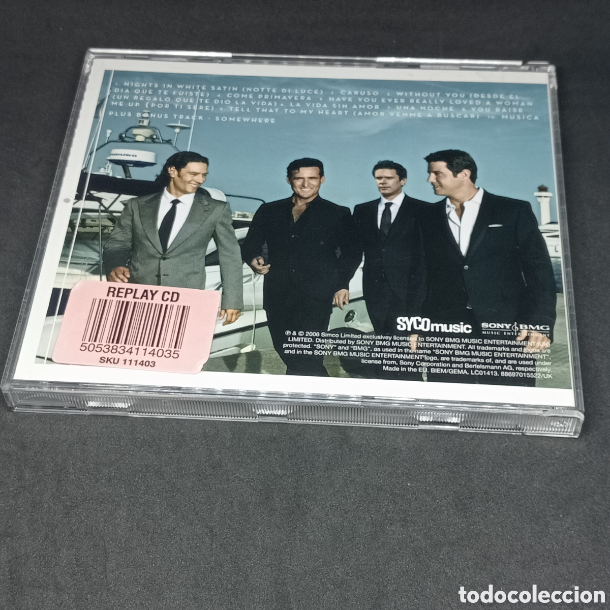 CDs de m&uacute;sica: IL DIVO - SIEMPRE - CD - 2006 - DISCO VERIFICADO - Foto 2