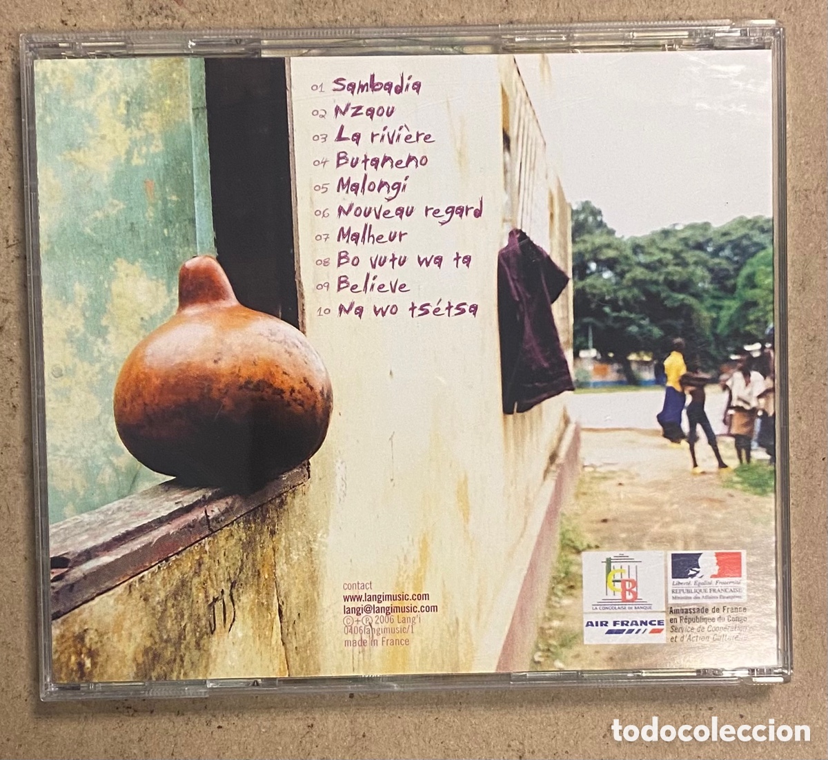 CDs de m&uacute;sica: CD. LANG&rsquo;I &ldquo;NTO LE RUISSEAU&rdquo;. - Foto 2