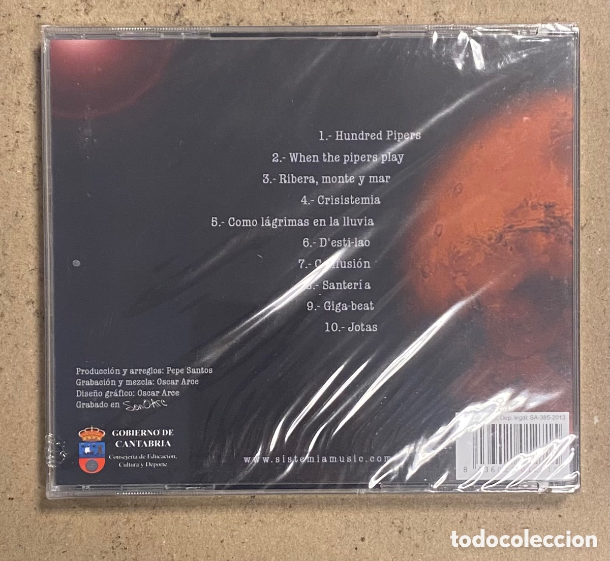 CDs de m&uacute;sica: CD. SISTEMIA (2013). NUEVO, CON PRECINTO PL&Aacute;STICO. - Foto 2