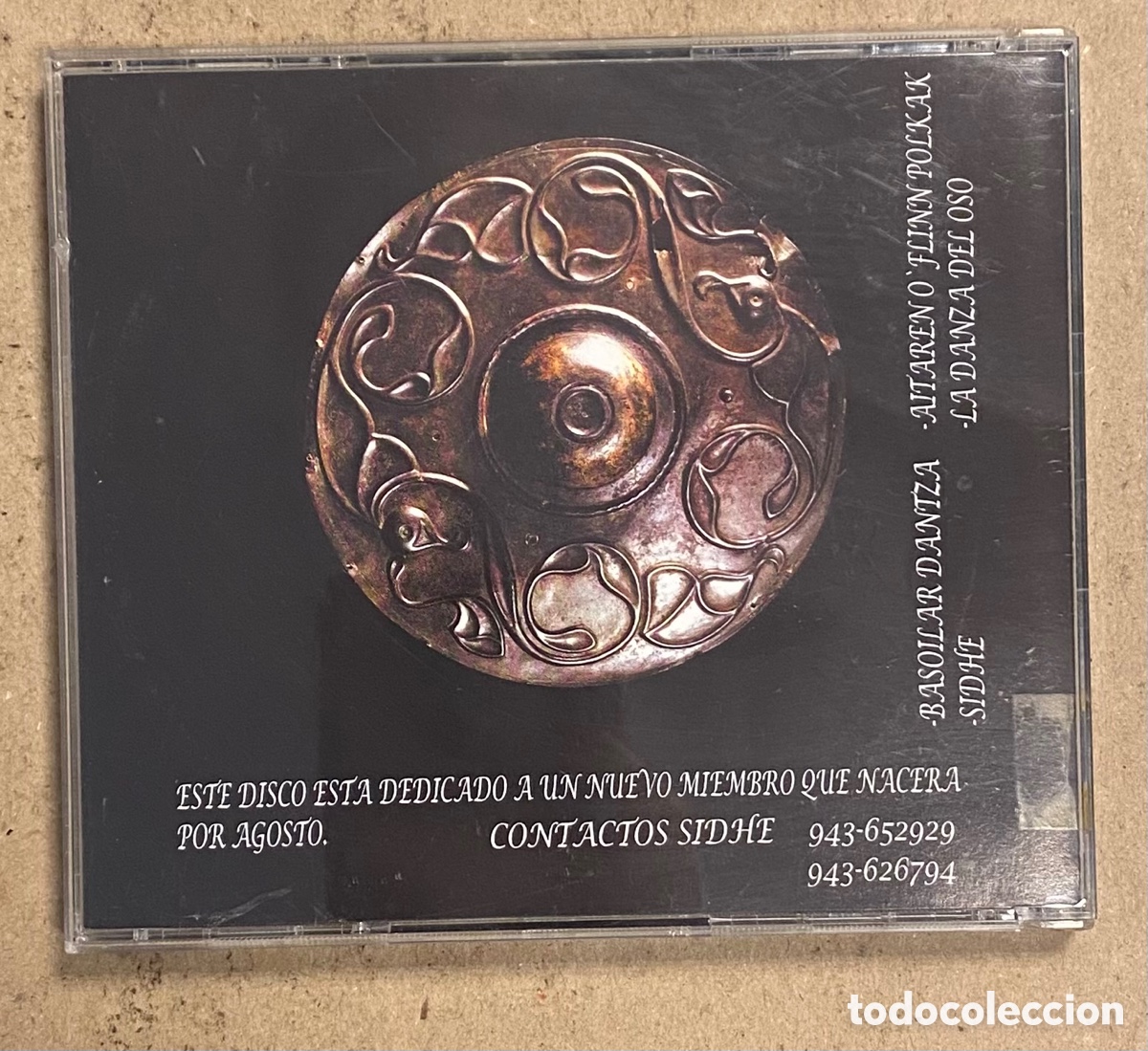 CDs de m&uacute;sica: CD. SIDHE - FOLK (2000). - Foto 2