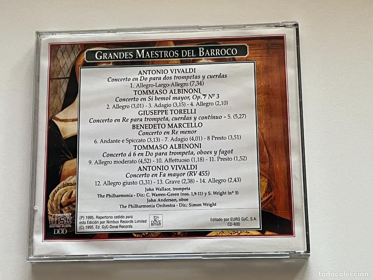 CDs de m&uacute;sica: CD GRANDES MAESTROS DEL BARROCO - Foto 2