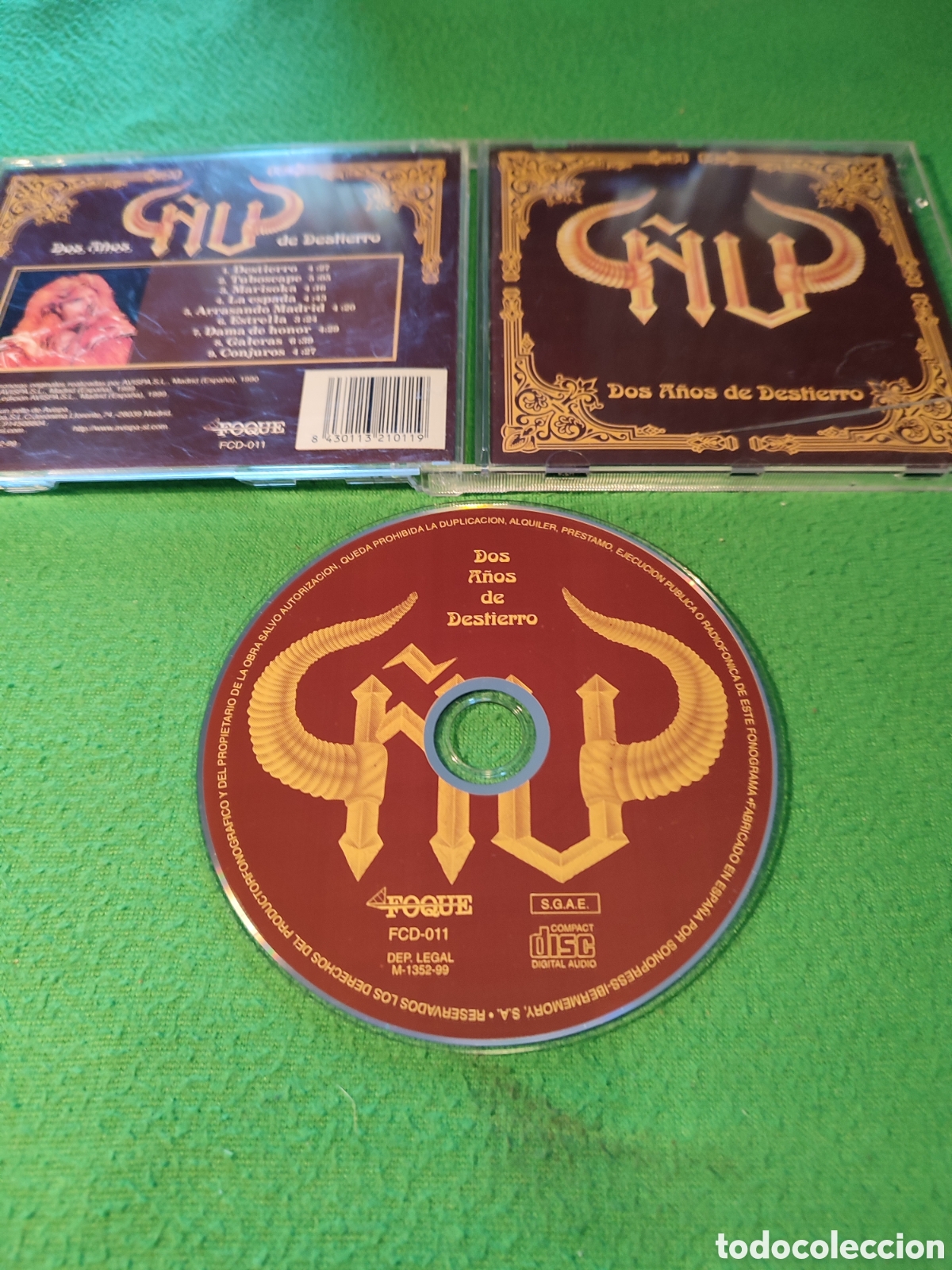 CDs de m&uacute;sica: &Ntilde;u - Dos a&ntilde;os de destierro - Foto 2