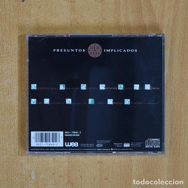 CDs de m&uacute;sica: PRESUNTOS IMPLICADOS - SER DE AGUA - CD - Foto 2