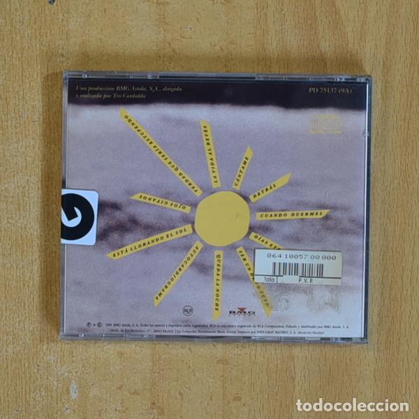 CDs de m&uacute;sica: COMPLICES - ESTA LLORANDO EL SOL - CD - Foto 2