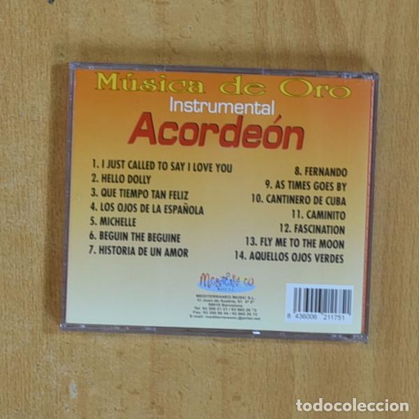 CDs de m&uacute;sica: VARIOS - INSTRUMENTAL ACORDEON - CD - Foto 2