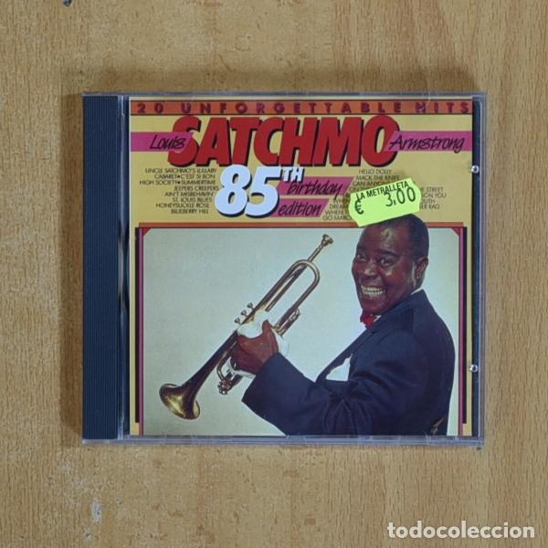 CDs de m&uacute;sica: LOUIS ARMSTRONG - SATCHMO 85 TH - CD - Foto 1