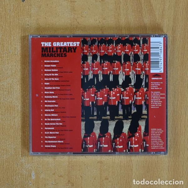 CDs de m&uacute;sica: MILITARY MARCHES - THE GREATEST - CD - Foto 2