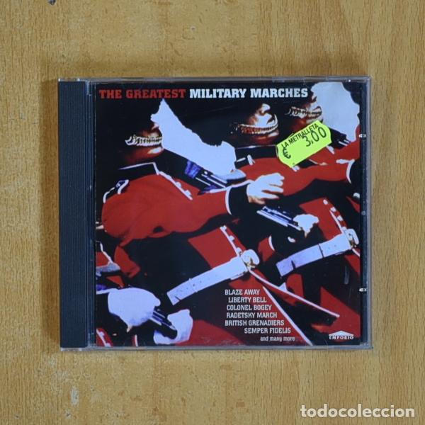 CDs de m&uacute;sica: MILITARY MARCHES - THE GREATEST - CD - Foto 1