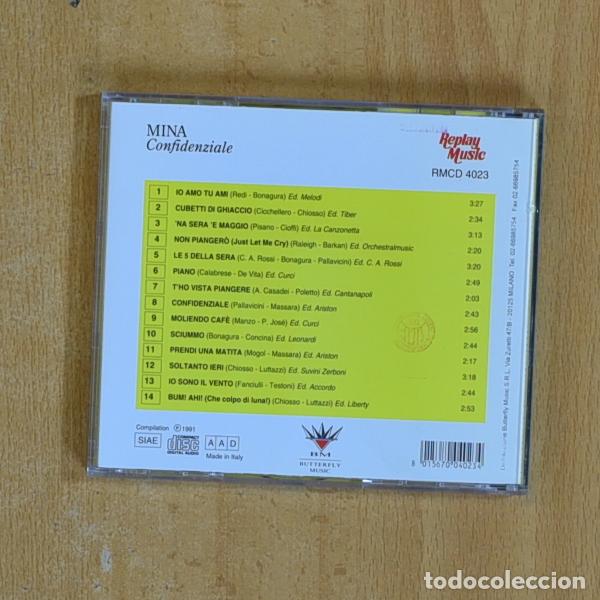 CDs de m&uacute;sica: MINA - MINA - CD - Foto 2