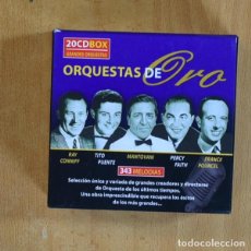 CDs de Música: VARIOS - ORQUESTAS DE ORO - BOX 20 CD