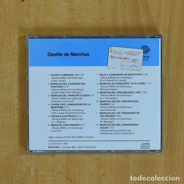 CDs de m&uacute;sica: VARIOS - DESFILE DE MARCHAS - CD - Foto 2