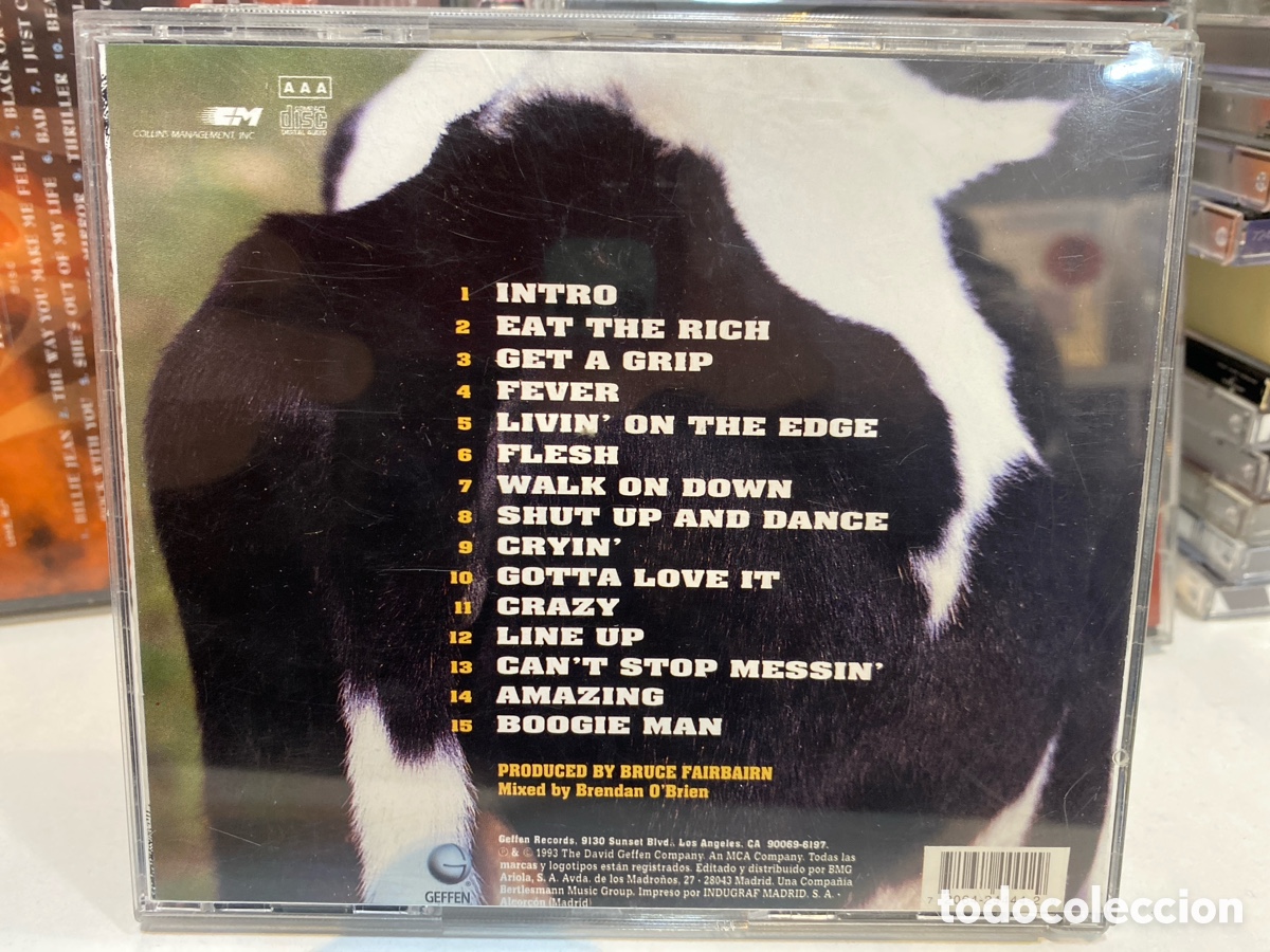 CDs de m&uacute;sica: Aerosmith - Get A Grip (CD, Album) - Foto 2