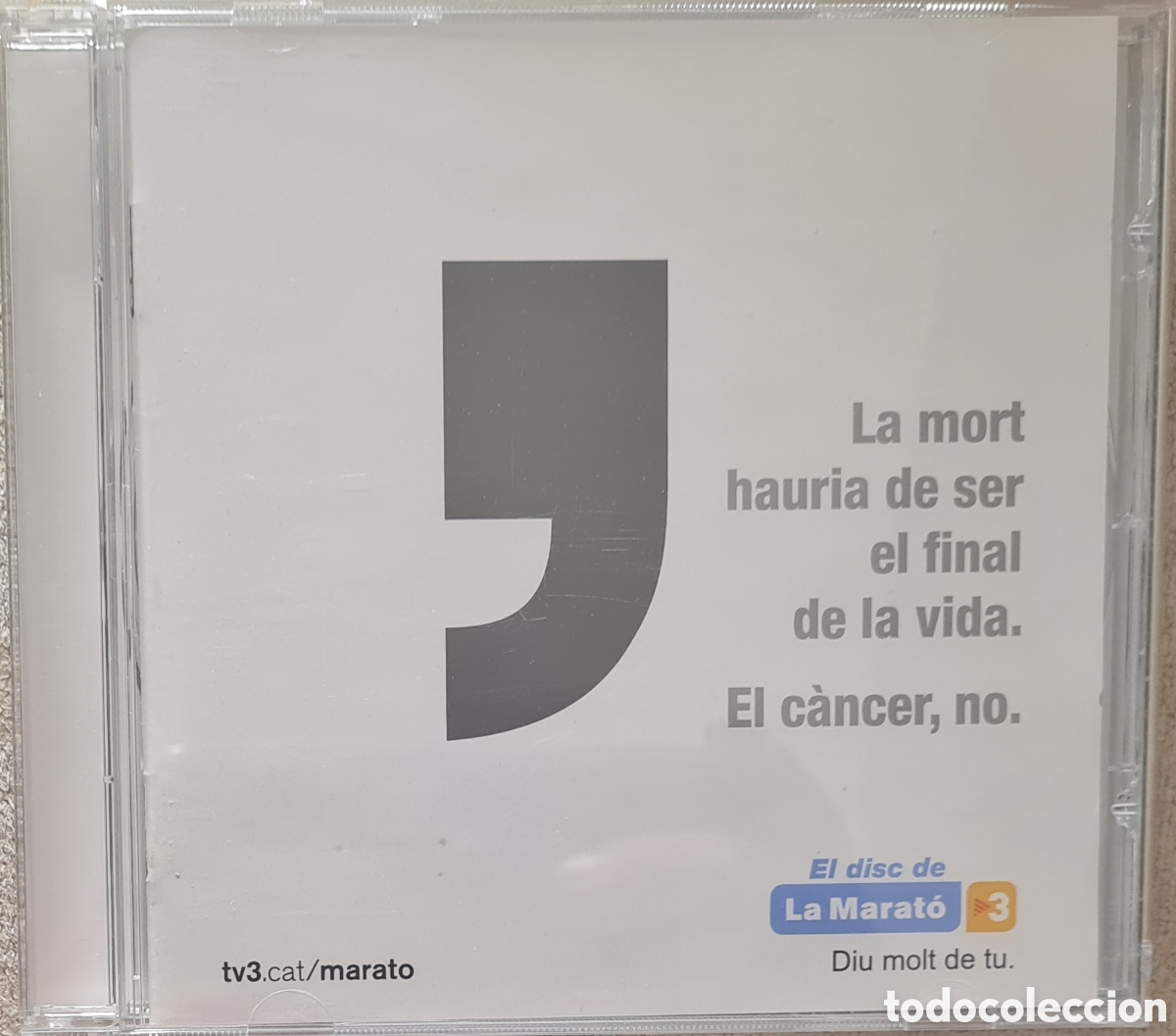 CDs de m&uacute;sica: CD - VARIOS - EL DISC DE LA MARATO 2012 - CANCER - Foto 1