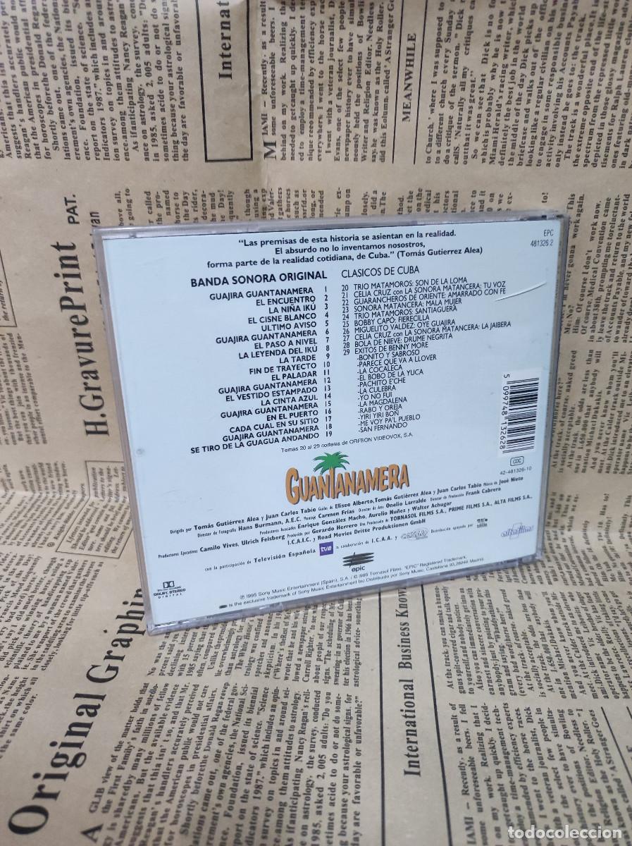 CDs de m&uacute;sica: Guantanamera - Banda Sonora Original - Foto 2