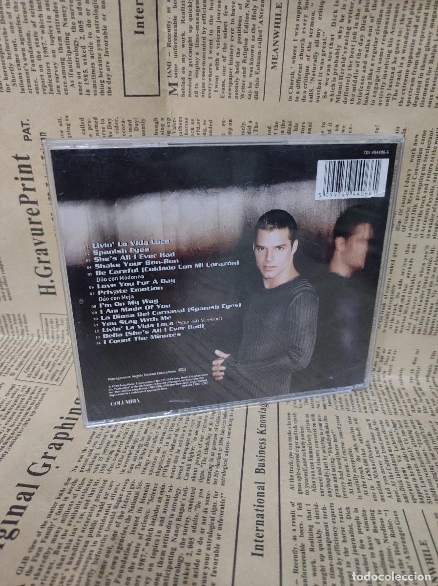 CDs de m&uacute;sica: Ricky Martin &ndash; Ricky Martin - Foto 2