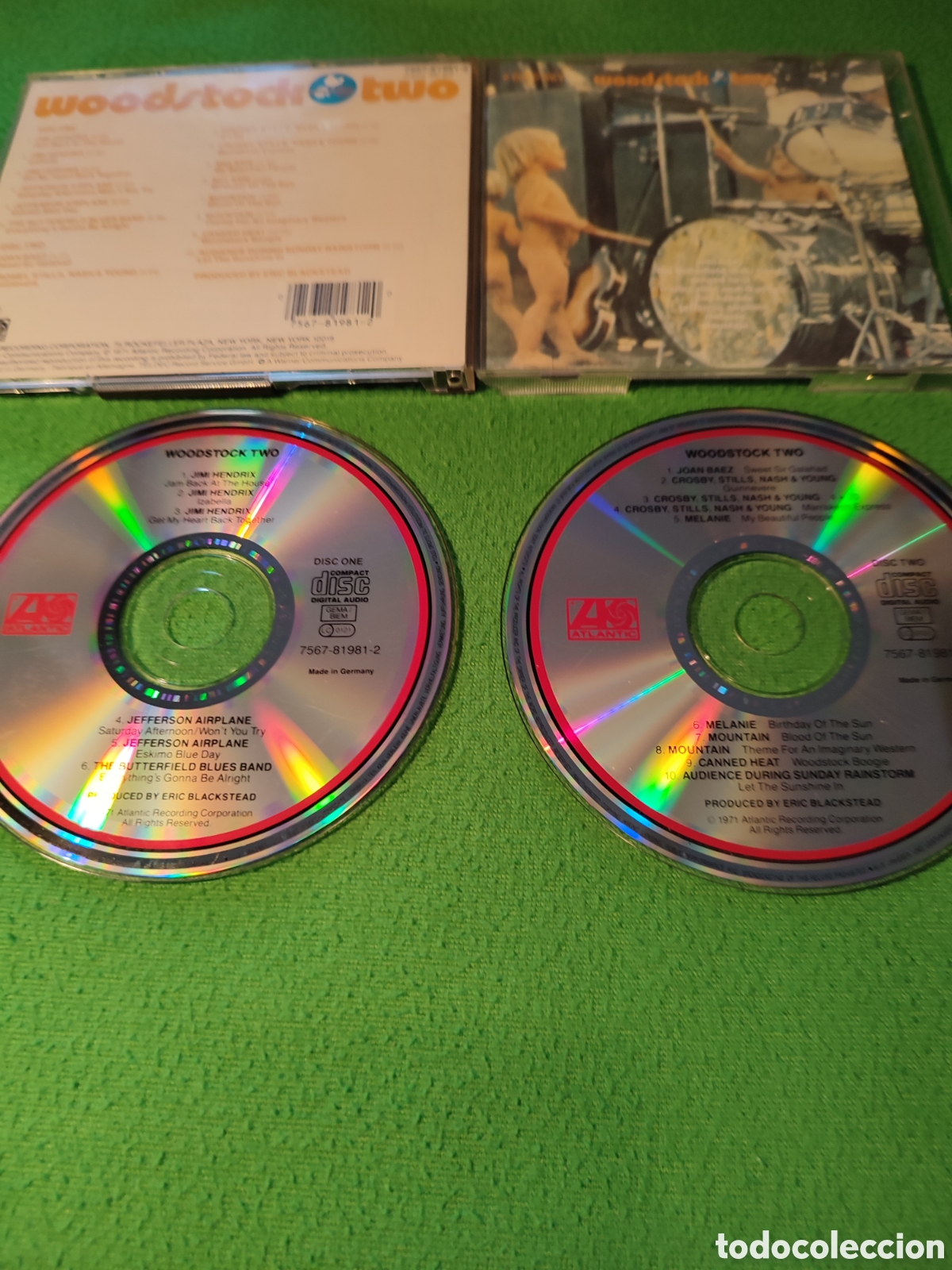 CDs de m&uacute;sica: Woodstock Two - Varios 2 cds - Foto 2