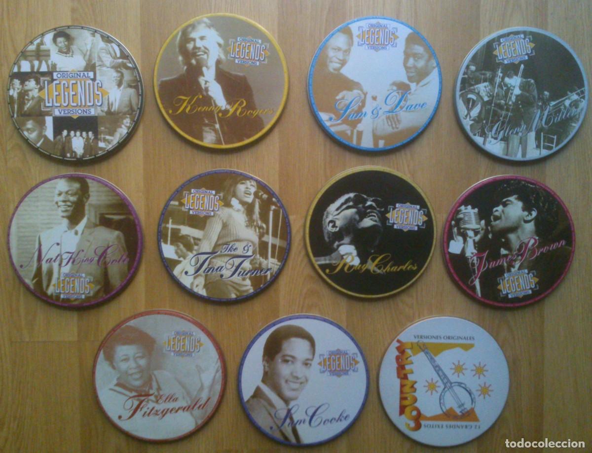 CD di Musica: COLECCION CD'S 'ORIGINAL LEGENDS VERSIONS' CON CAJA METALICA