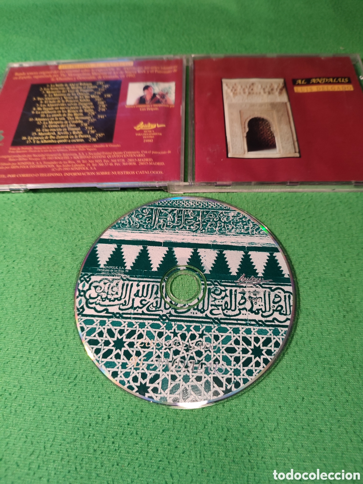 CDs de m&uacute;sica: Luis Delgado - Al Andalus - Foto 2