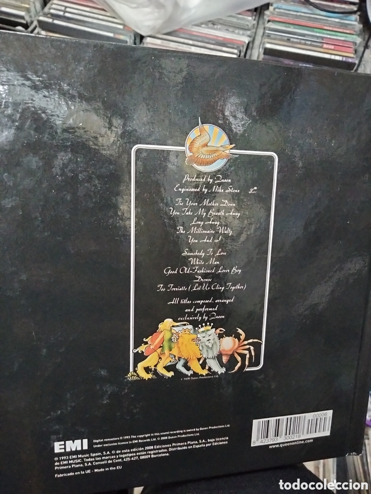 CDs de m&uacute;sica: QUEEN - A DAY AT THE RACES, CD-LIBRO - Foto 2