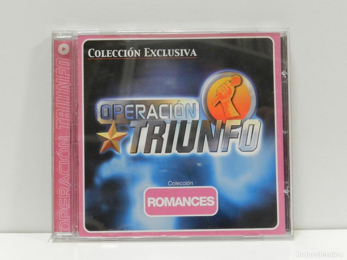 CDs de m&uacute;sica: DISCO CD. Colecci&oacute;n &rdquo;Romances&rdquo; - Operaci&oacute;n Triunfo. COMPACT DISC. - Foto 1