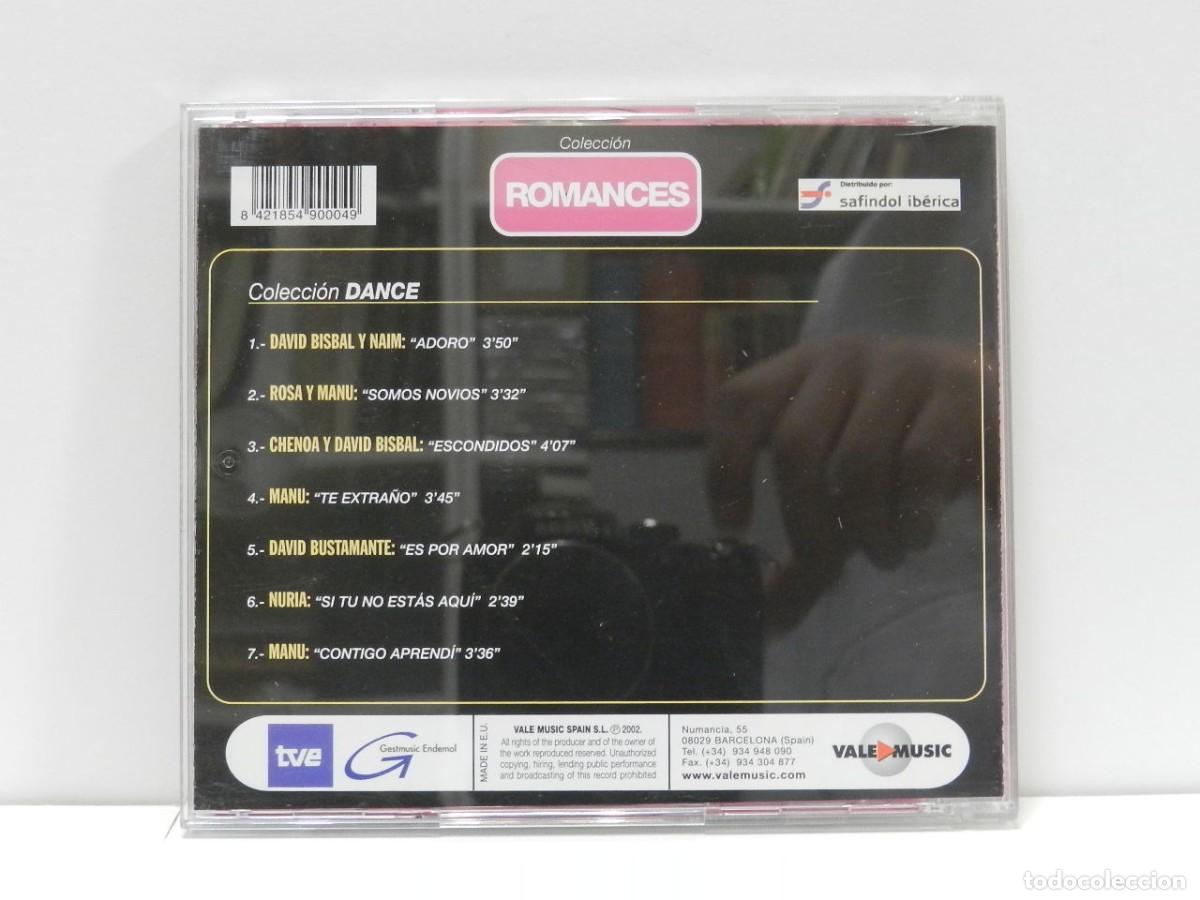 CDs de m&uacute;sica: DISCO CD. Colecci&oacute;n &rdquo;Romances&rdquo; - Operaci&oacute;n Triunfo. COMPACT DISC. - Foto 2
