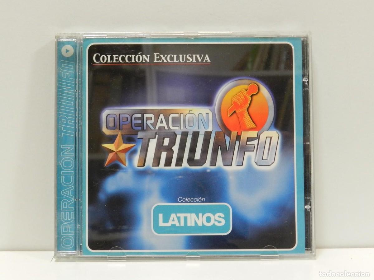 CDs de m&uacute;sica: DISCO CD. Operaci&oacute;n Triunfo Colecci&oacute;n Latinos. COMPACT DISC. - Foto 1