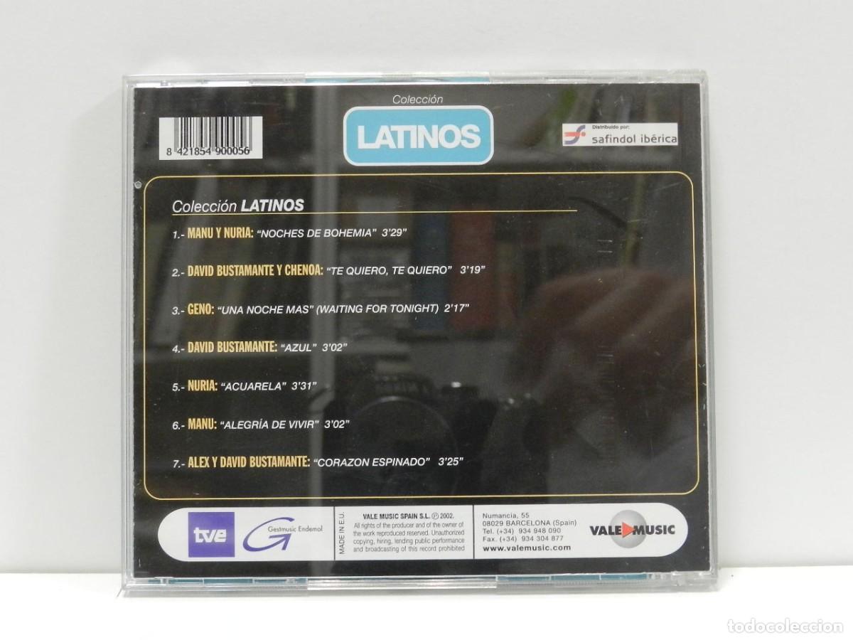 CDs de m&uacute;sica: DISCO CD. Operaci&oacute;n Triunfo Colecci&oacute;n Latinos. COMPACT DISC. - Foto 2
