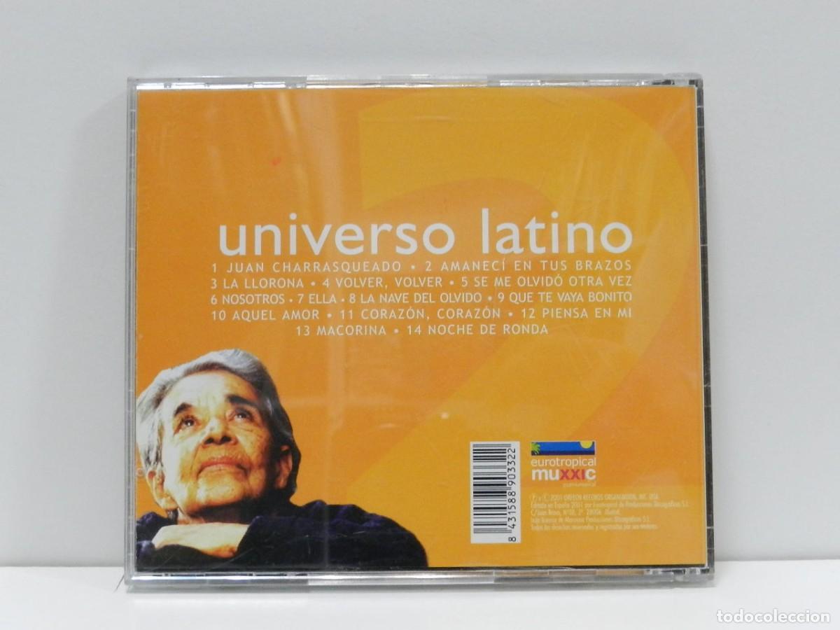 CDs de m&uacute;sica: DISCO CD. Chavela Vargas &ndash; Universo Latino 2. COMPACT DISC. - Foto 2