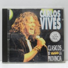 CDs de Música: DISCO CD. CARLOS VIVES – CLÁSICOS DE LA PROVINCIA. COMPACT DISC.