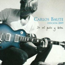CDs de Música: R6817 - CARLOS BAUTE. DE MI PUÑO Y LETRA. EDICION 2009. CD.