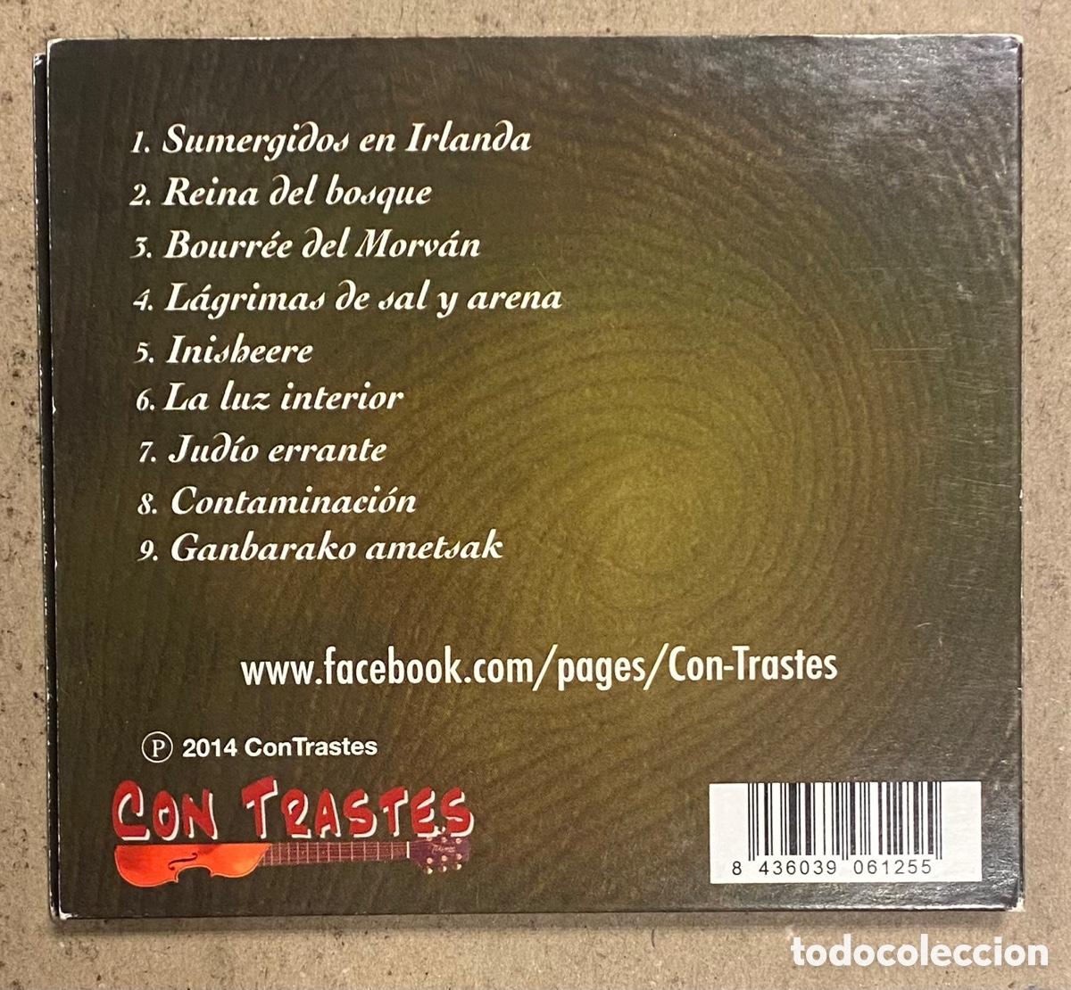 CDs de m&uacute;sica: CD DIGIPACK. MIKEL + KIKE &ldquo;CONTRASTES&rdquo; (2014). - Foto 2