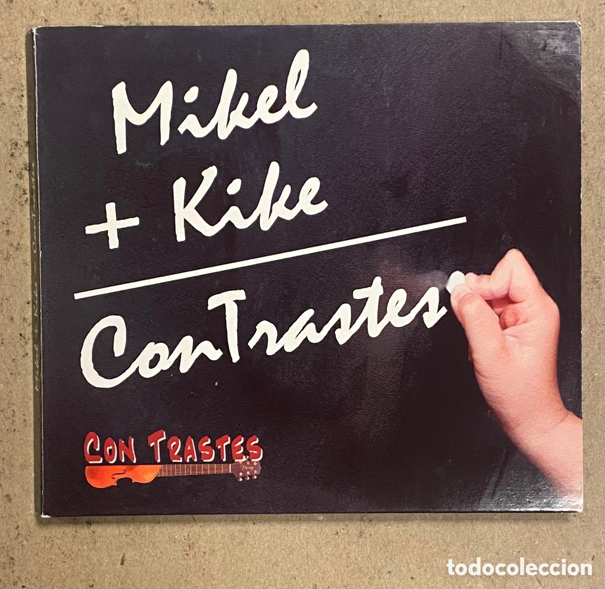 CDs de m&uacute;sica: CD DIGIPACK. MIKEL + KIKE &ldquo;CONTRASTES&rdquo; (2014). - Foto 1