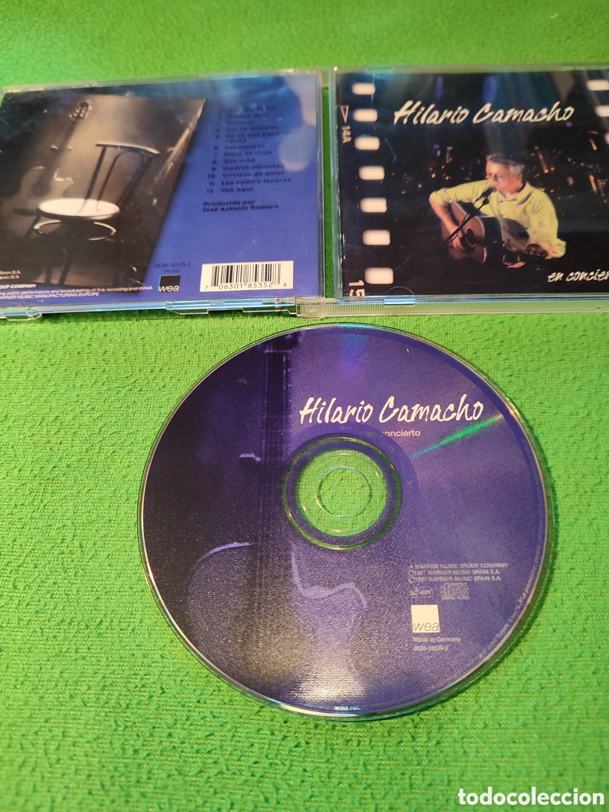 CDs de m&uacute;sica: Hilario Camacho - En Concierto - Foto 2