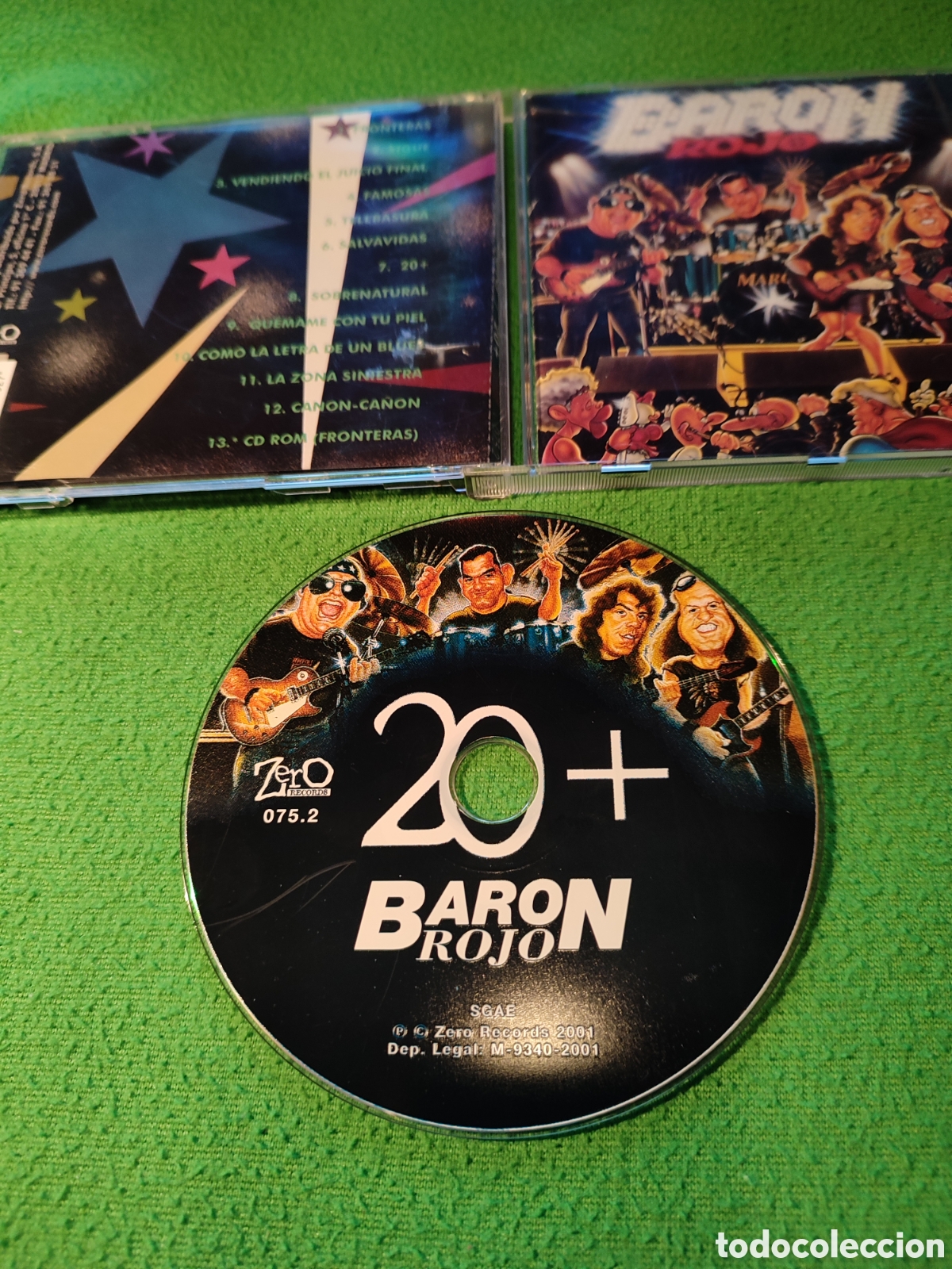 CDs de m&uacute;sica: Bar&oacute;n Rojo - 20+ Soporte CD - Foto 2