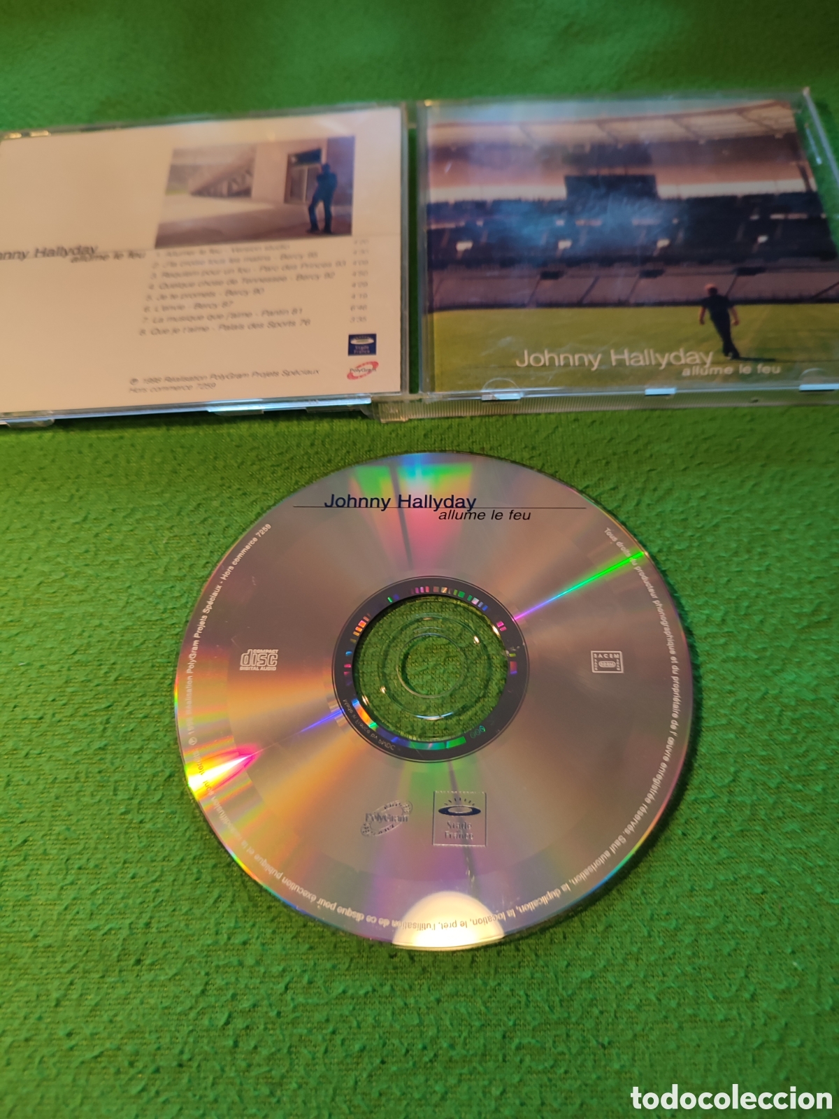 CDs de m&uacute;sica: Johnny Hallyday - Allume le feu - Foto 2